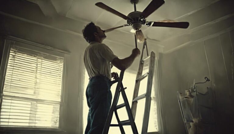 ceiling fan cleaning tips