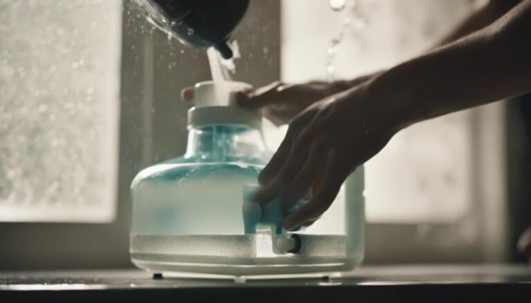 cleaning humidifier with bleach