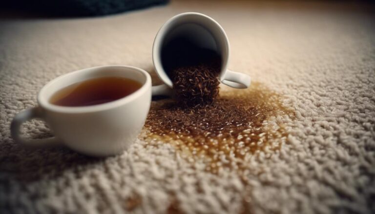cleaning tea stains effectively