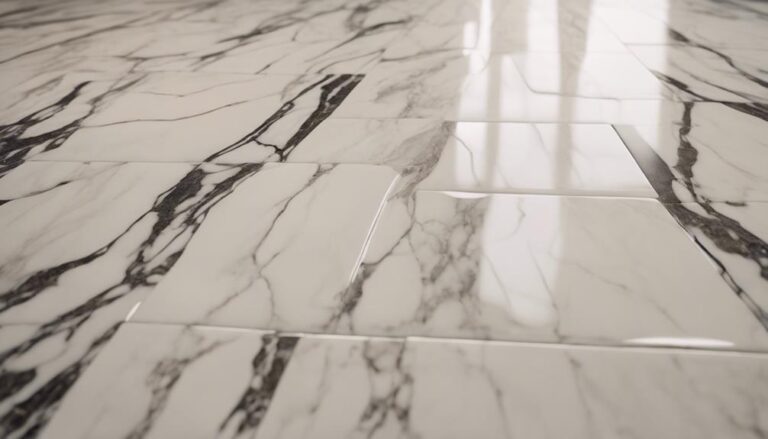 comparing marble and porcelain
