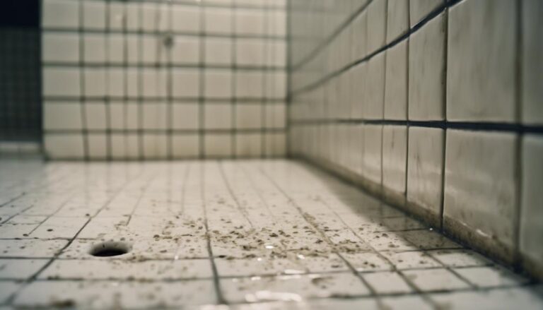 identifying shower grime buildup