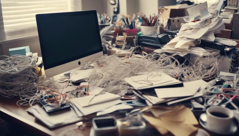 organize workspace for efficiency