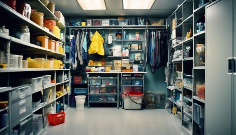 organized janitors closet advantages