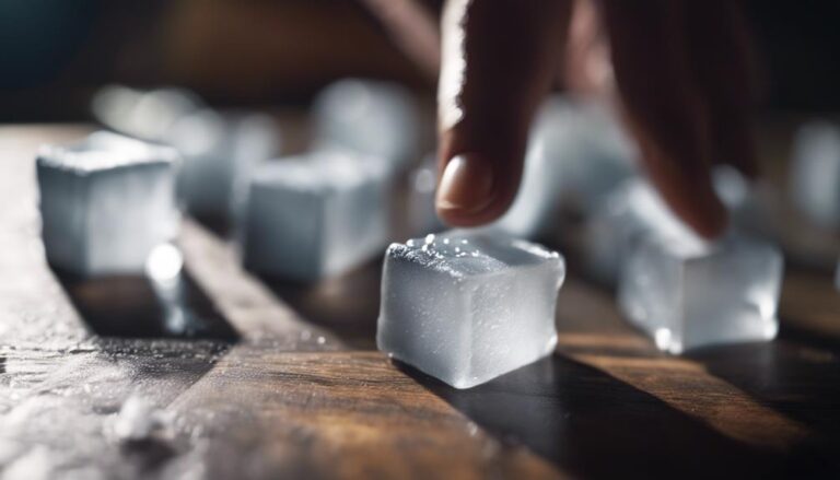 removing gum from table