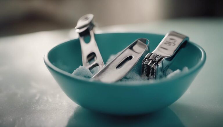 sanitize nail clippers effectively