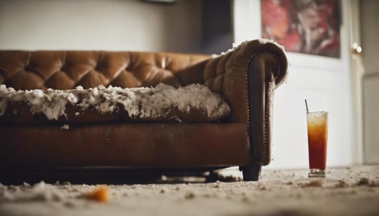 unpleasant odor on furniture