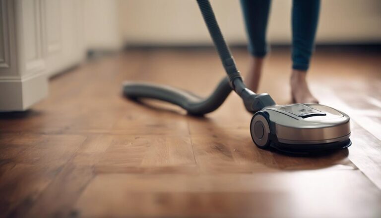 vacuuming hardwood floors safely